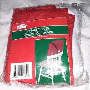 4 pc CHRISTMAS Chair Cover Santa Claus Hat